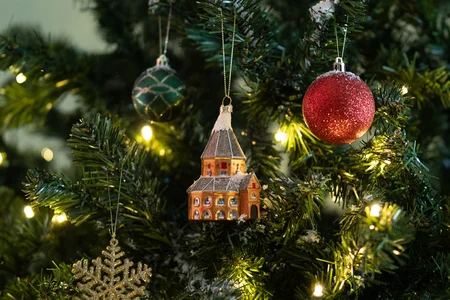 Valkhofkapel kerstbal - Nijmeegse kerstballen - afbeelding 1