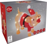 Varken 30cm Met Led Acryl - afbeelding 3