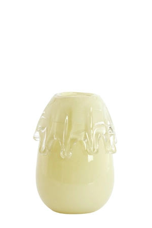 Light & Living Vase Ø17,5x23 cm LYSIRA glass light yellow - afbeelding 1
