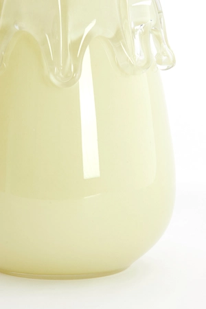 Light & Living Vase Ø19,5x26,5 cm LYSIRA glass light yellow - afbeelding 3