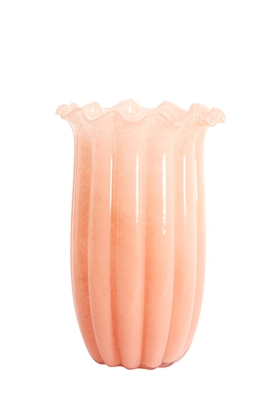 Light & Living Vase Ø23,5x38 cm SEDONA glass peach - afbeelding 1