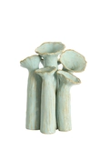 Light & Living Vase deco 24x21x31 cm MISURINA ceramics light blue - afbeelding 2