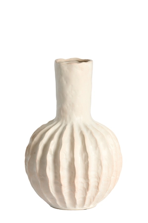 Light & Living Vase deco Ø27x40,5 cm SENAGO ceramics cream - afbeelding 1
