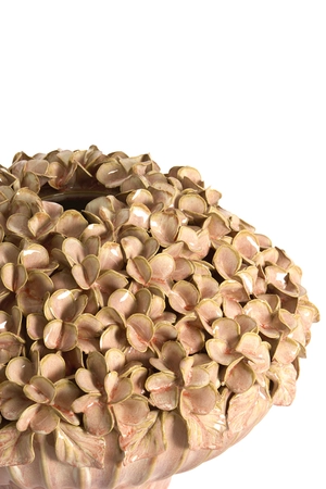 Light & Living Vase deco Ø31,5x23 cm LIRIEN ceramics light pink - afbeelding 2