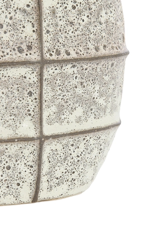 Light & Living Vase deco 32x16x36 cm MANTU ceramics matt dark brown+cream - afbeelding 4