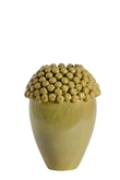 Light & Living Vase deco Ø32x43,5 cm LOVRO ceramics olive green-brown