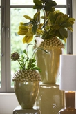 Light & Living Vase deco Ø32x43,5 cm LOVRO ceramics olive green-brown - afbeelding 4