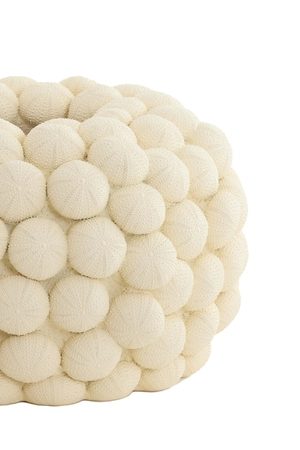 Light & Living Vase deco Ø40x23,5 cm SEA URCHIN cream - afbeelding 2