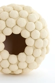Light & Living Vase deco Ø40x23,5 cm SEA URCHIN cream - afbeelding 3
