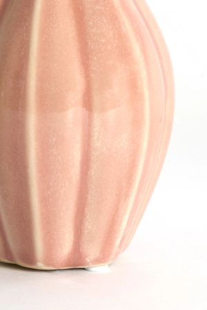 Light & Living Vase deco Ø8,5x15,5 cm SHIREL ceramics pink - afbeelding 3