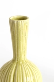 Light & Living Vase deco Ø9,5x17 cm SHAREL ceramics yellow-green - afbeelding 2