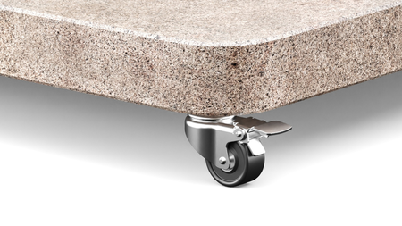 Venezia round edge 90kg (met wieltjes) - afbeelding 2