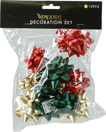 Verpakking Deco Set Strik Rood