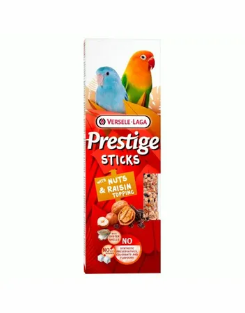 Versele-Laga Sticks Kleine Papegaaien 60 g 2 stuks Noten|Rozijn