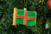 Vierdaagse Vlag kerstbal - afbeelding 1