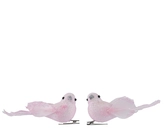 Vogel foam L4b11h4.5cm zacht roze - afbeelding 3