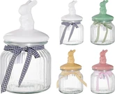 Voorraadpot Glas 650Ml Konijn