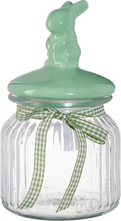 Voorraadpot Glas 650Ml Konijn - afbeelding 2