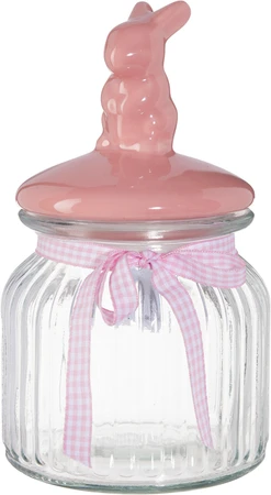 Voorraadpot Glas 650Ml Konijn - afbeelding 5