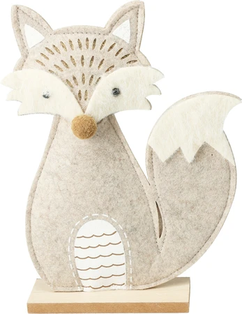 Vos Decoratie 22cm (1 stuk, div. soorten) - afbeelding 4