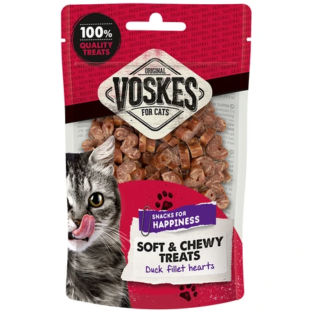 Voskes eendenfilet hartjes 60gr - afbeelding 2