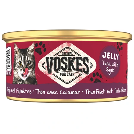 Voskes gelei tonijn&pijlinktvis 85gr - afbeelding 2