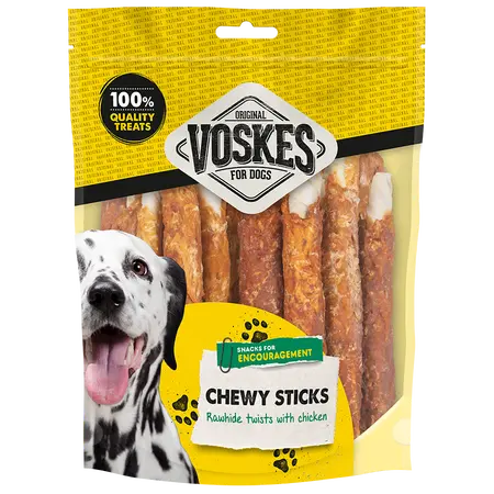 Voskes stick kip 17cm 12st