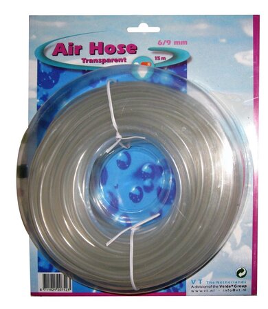 VT Air Hose Transparent 6/9 mm 15 m