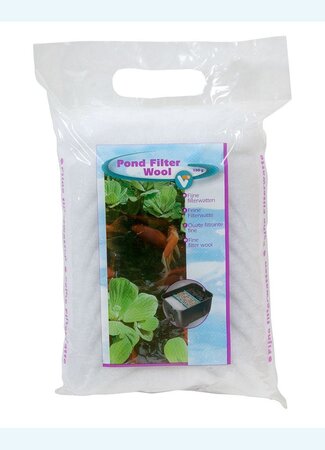 VT Pond Filter Wool White 100 g