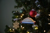 Waalbrug kerstbal - Nijmegen