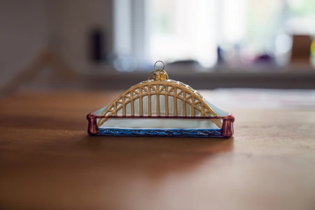 Waalbrug kerstbal - Nijmegen - afbeelding 5