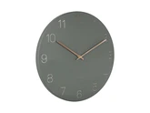 Wall clock Charm engraved numbers jungle green - afbeelding 2