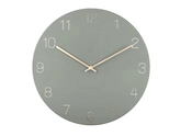 Wall clock Charm engraved numbers jungle green - afbeelding 1