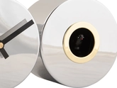 Wall clock Duo Cuckoo chrome plated - afbeelding 2