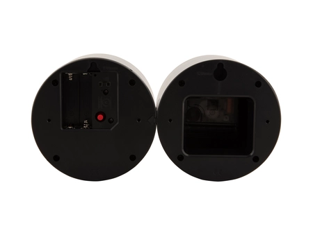 Wall clock Duo Cuckoo chrome plated - afbeelding 3