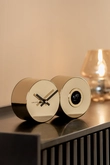 Wall clock Duo Cuckoo gold plated - afbeelding 4