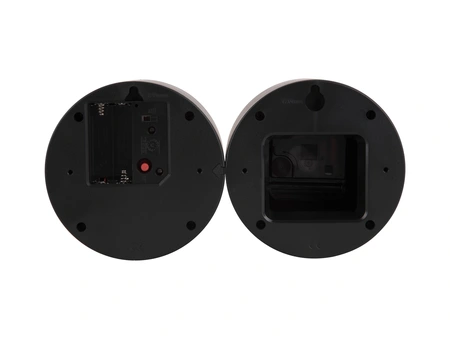 Wall clock Duo Cuckoo matt black - afbeelding 3