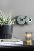 Wall clock Duo Cuckoo matt jungle green - afbeelding 5