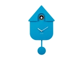 Wall clock Modern Cuckoo ABS bright blue - afbeelding 2