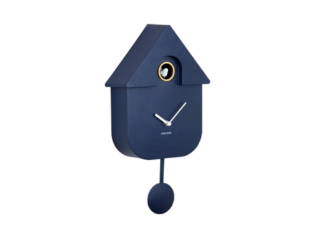 Wall clock Modern Cuckoo ABS dark blue - afbeelding 3