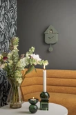 Wall clock Modern Cuckoo ABS jungle green - afbeelding 10