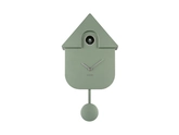 Wall clock Modern Cuckoo ABS metallic jungle green - afbeelding 2