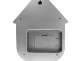 Wall clock Modern Cuckoo ABS metallic silver - afbeelding 3