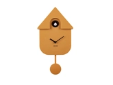 Wall clock Modern Cuckoo ABS ochre yellow - afbeelding 2