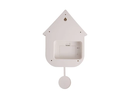 Wall clock Modern Cuckoo ABS white - afbeelding 2