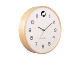 Wall clock Natural Cuckoo birch wood white - afbeelding 2