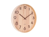 Wall clock Pure medium light basswood - afbeelding 1