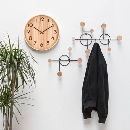 Wall clock Pure medium light basswood - afbeelding 3