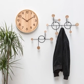 Wall clock Pure medium light basswood - afbeelding 3