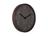 Wall clock Pure medium walnut wood - afbeelding 1